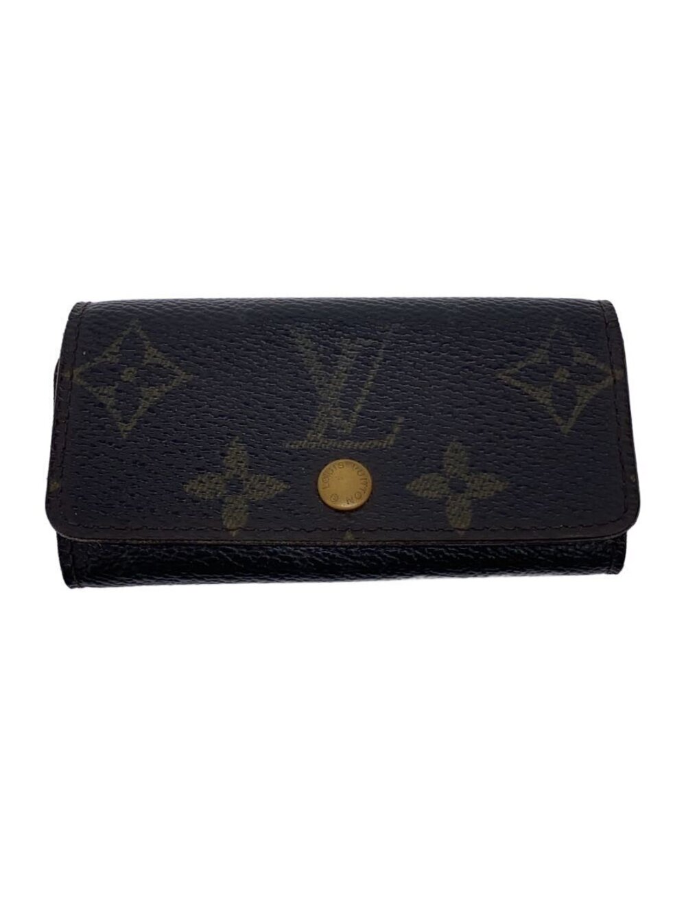 LOUIS VUITTON Multicles Monogram Canvas Leather Brown